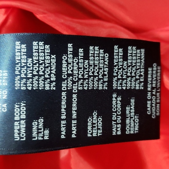 Tommy Hilfiger NWT Navy Blue Puffer/Teddy Bomber Jacket, Small - Picture 5 of 8